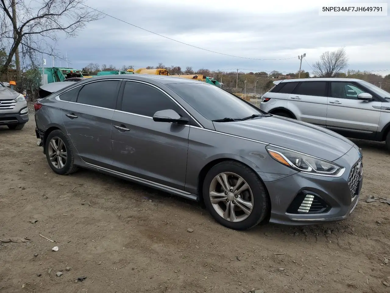 5NPE34AF7JH649791 2018 Hyundai Sonata Sport