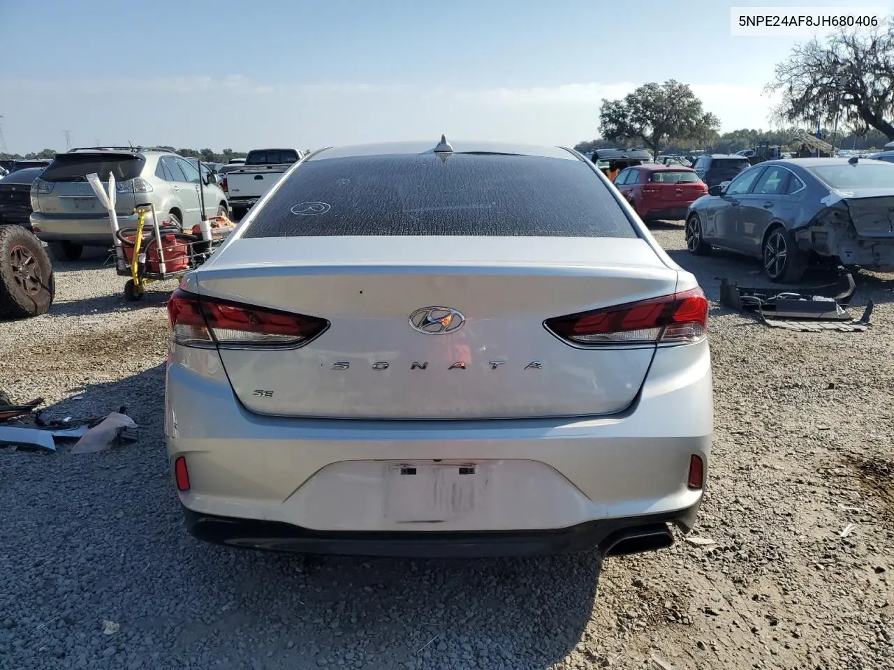 5NPE24AF8JH680406 2018 Hyundai Sonata Se