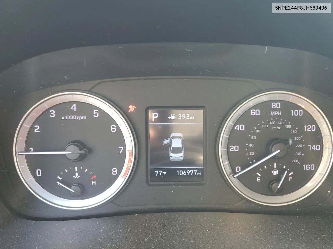 5NPE24AF8JH680406 2018 Hyundai Sonata Se