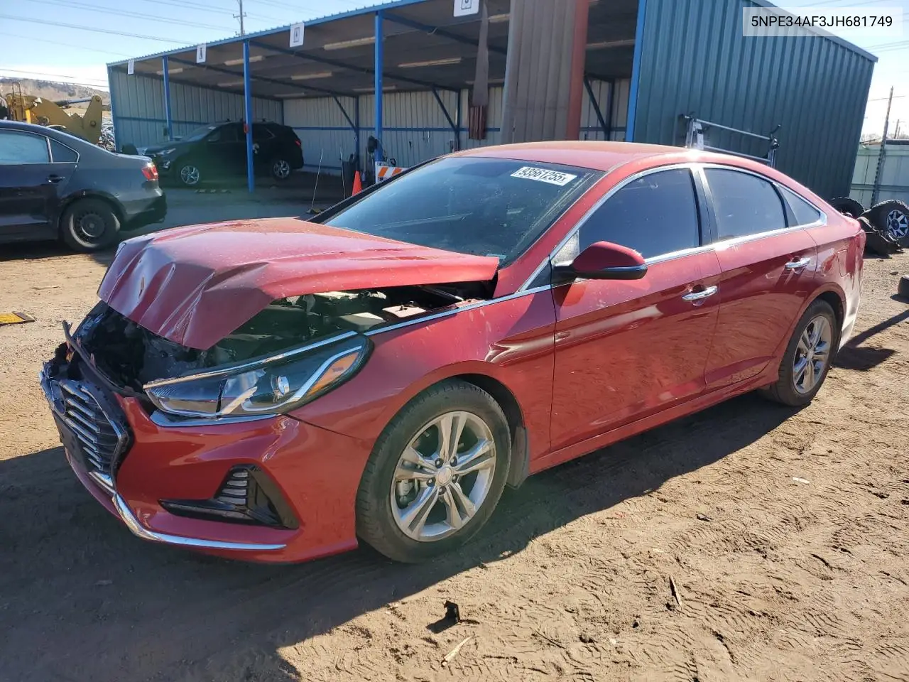 5NPE34AF3JH681749 2018 Hyundai Sonata Sport