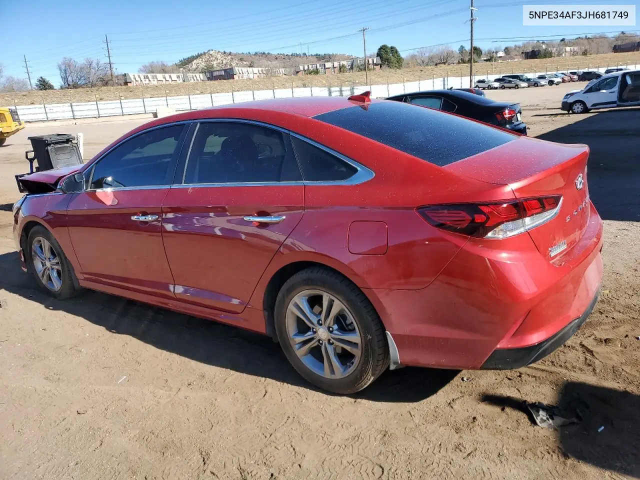 5NPE34AF3JH681749 2018 Hyundai Sonata Sport