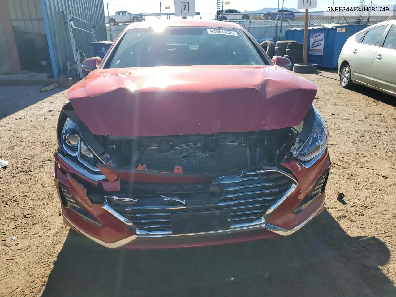 5NPE34AF3JH681749 2018 Hyundai Sonata Sport