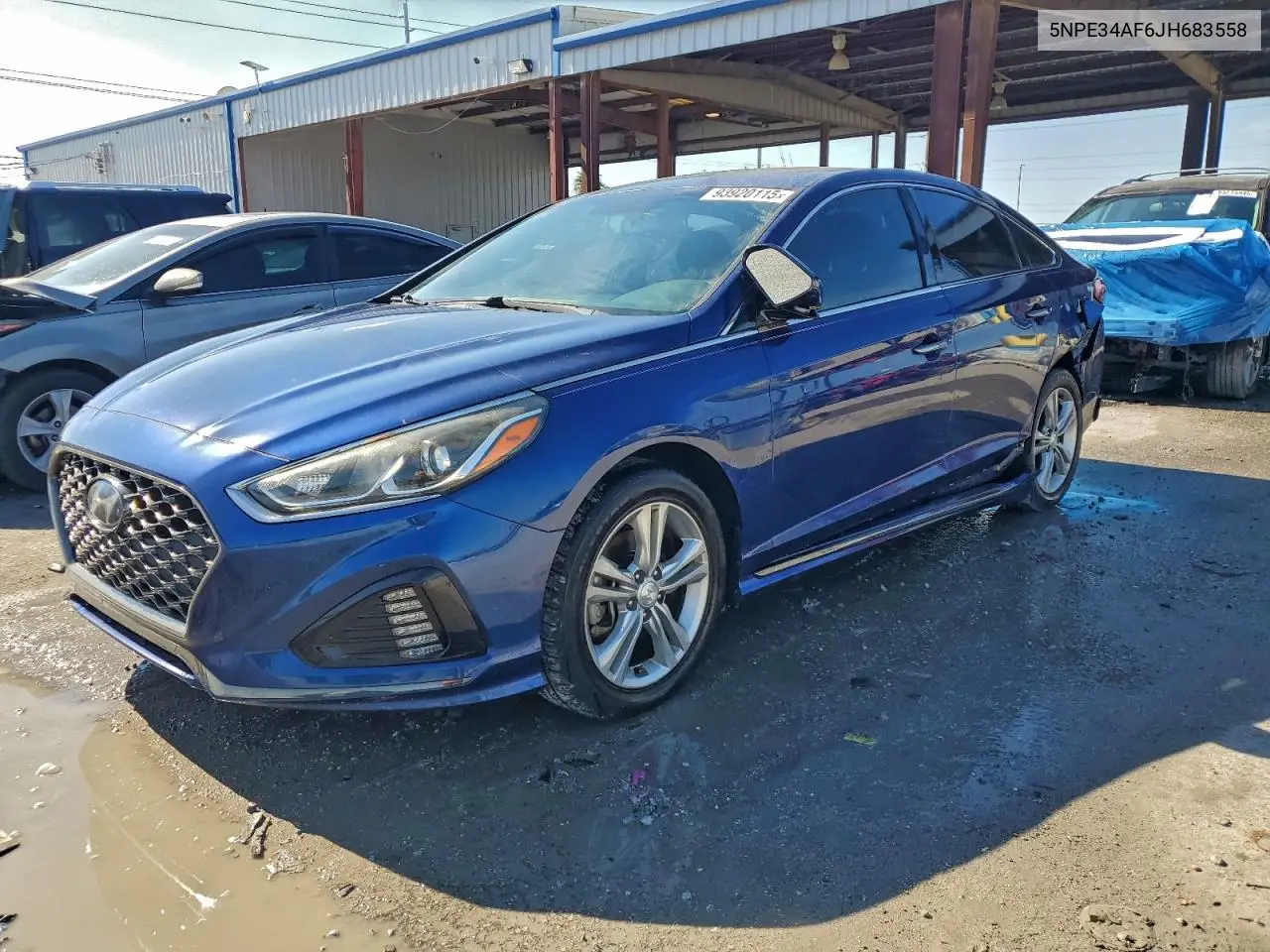 5NPE34AF6JH683558 2018 Hyundai Sonata Sport