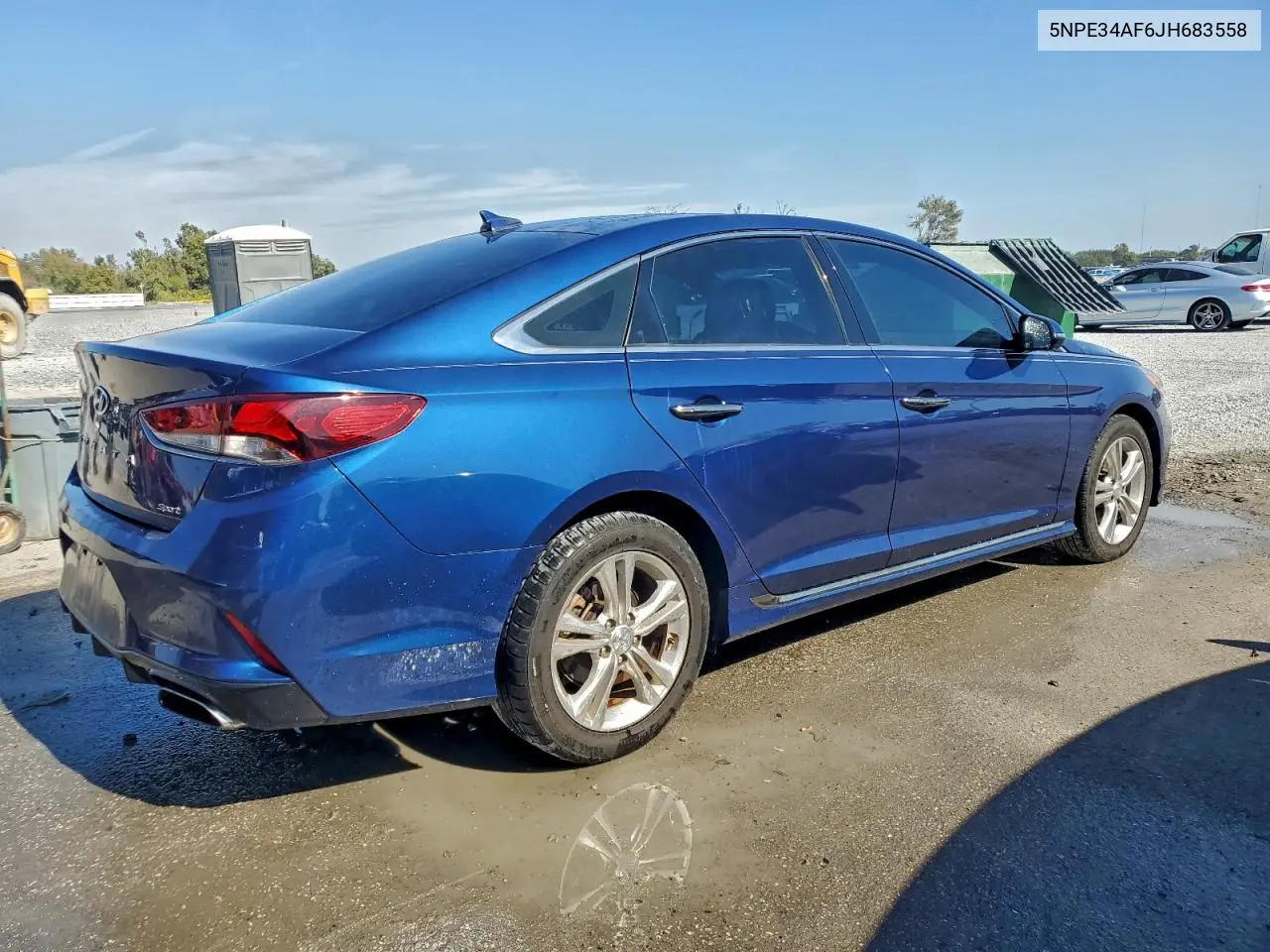 5NPE34AF6JH683558 2018 Hyundai Sonata Sport
