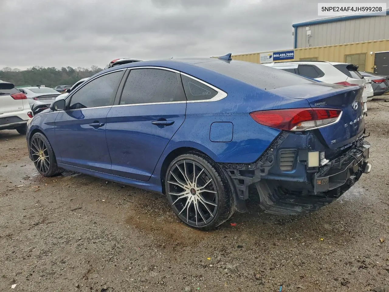 5NPE24AF4JH599208 2018 Hyundai Sonata Se