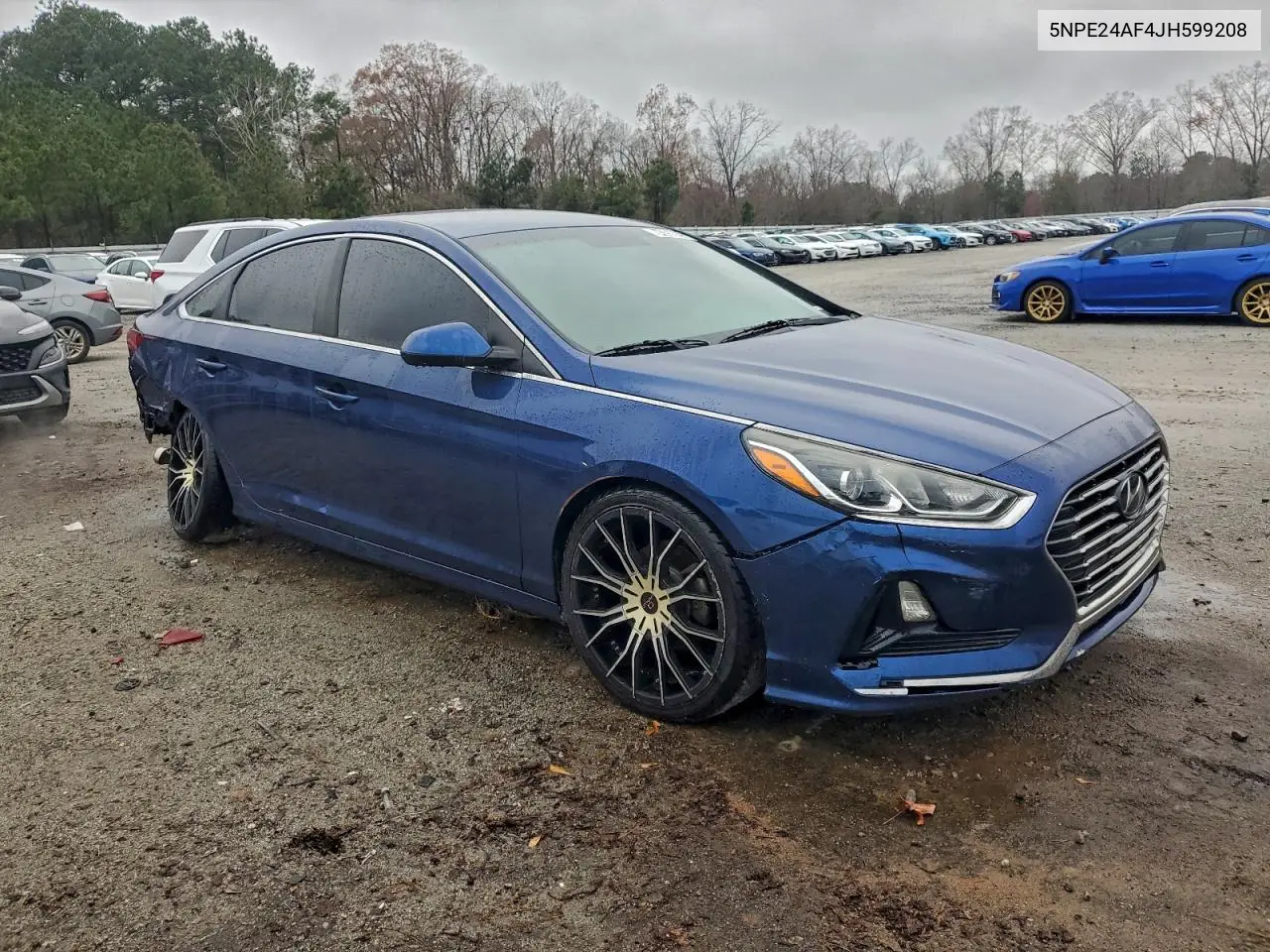 5NPE24AF4JH599208 2018 Hyundai Sonata Se