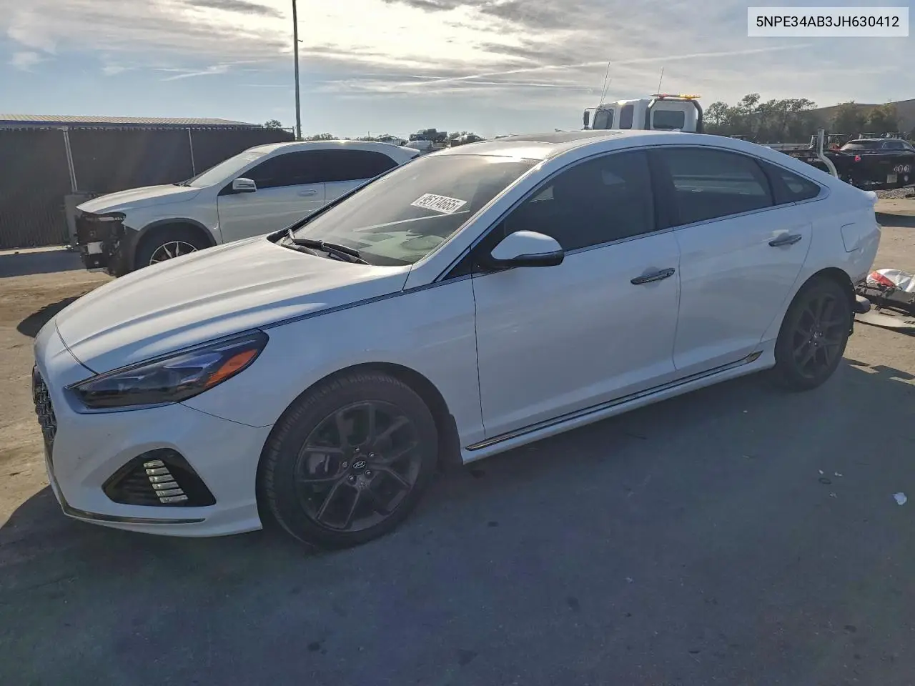 5NPE34AB3JH630412 2018 Hyundai Sonata Sport
