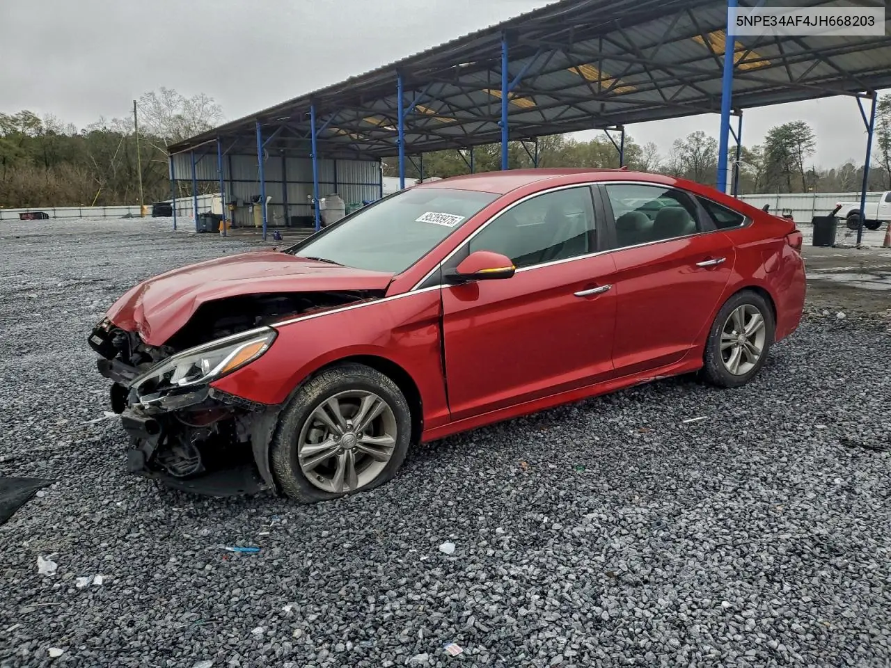 5NPE34AF4JH668203 2018 Hyundai Sonata Sport