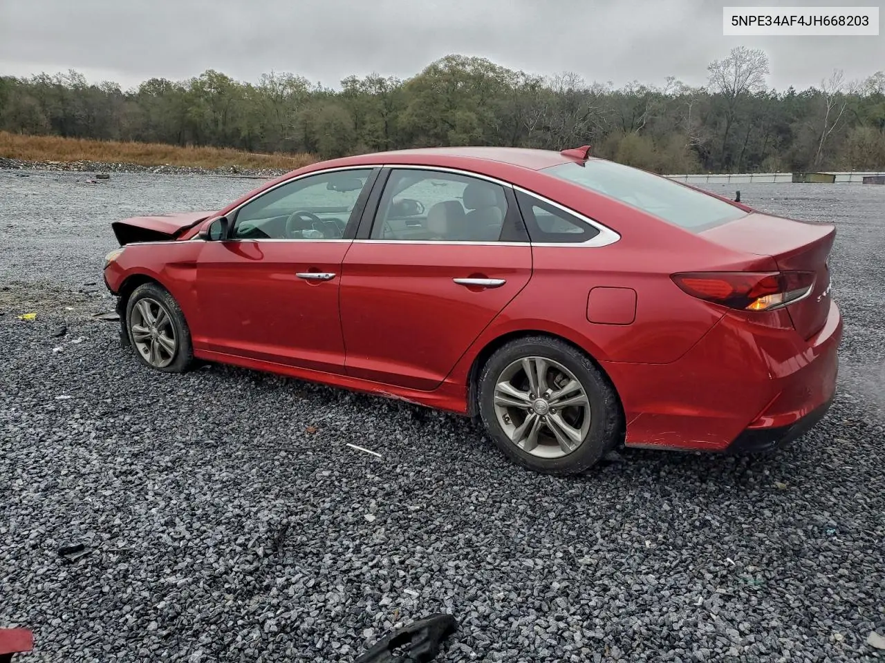 5NPE34AF4JH668203 2018 Hyundai Sonata Sport