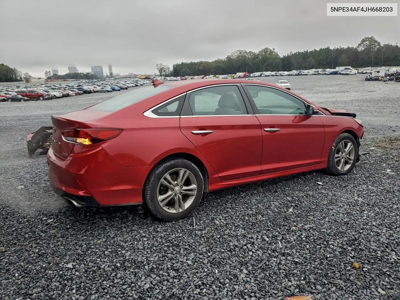 5NPE34AF4JH668203 2018 Hyundai Sonata Sport