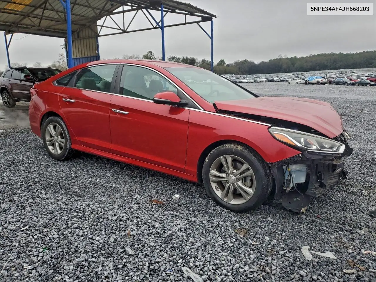 5NPE34AF4JH668203 2018 Hyundai Sonata Sport