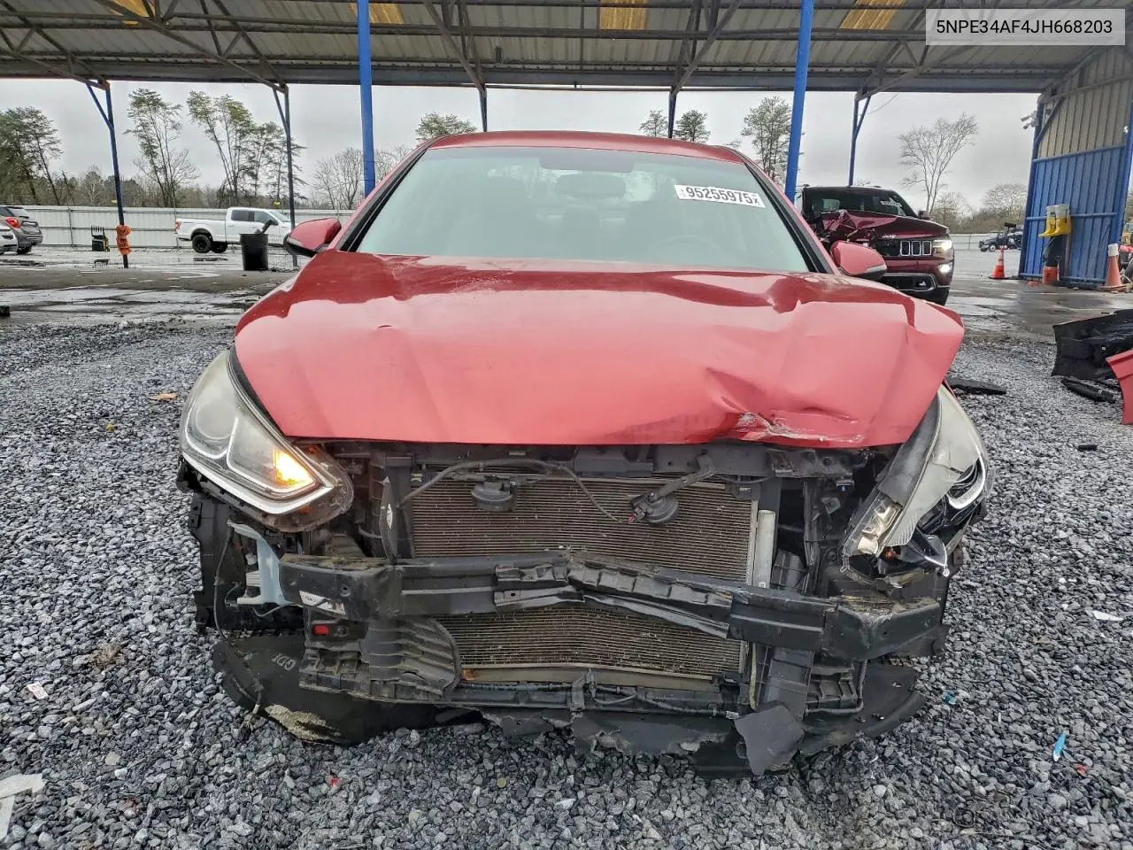 5NPE34AF4JH668203 2018 Hyundai Sonata Sport