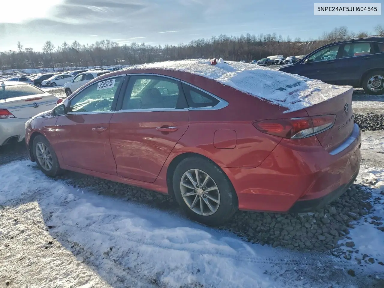 5NPE24AF5JH604545 2018 Hyundai Sonata Se