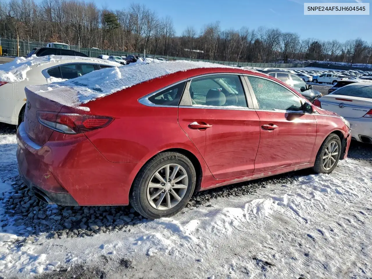 5NPE24AF5JH604545 2018 Hyundai Sonata Se