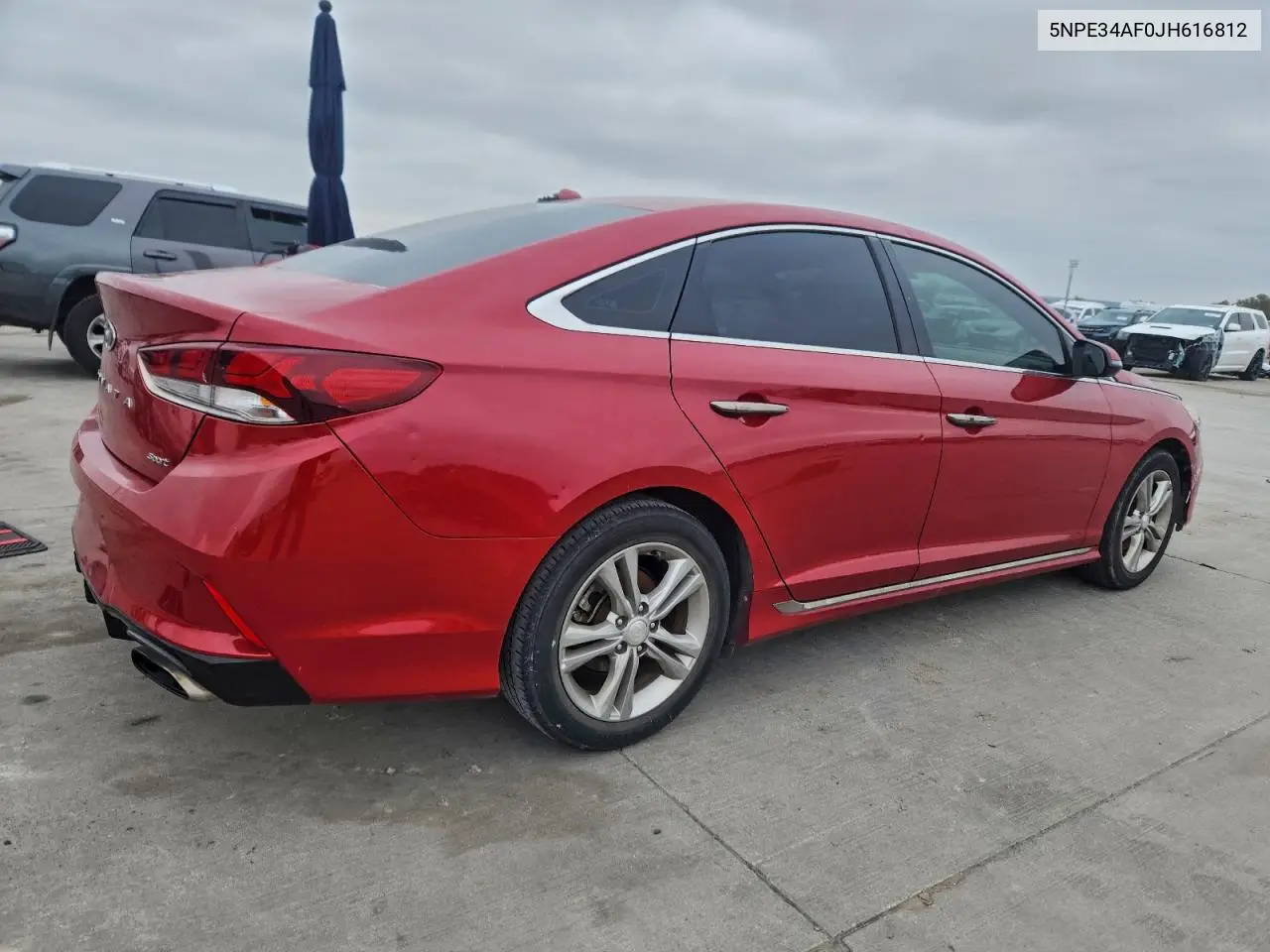 5NPE34AF0JH616812 2018 Hyundai Sonata Sport
