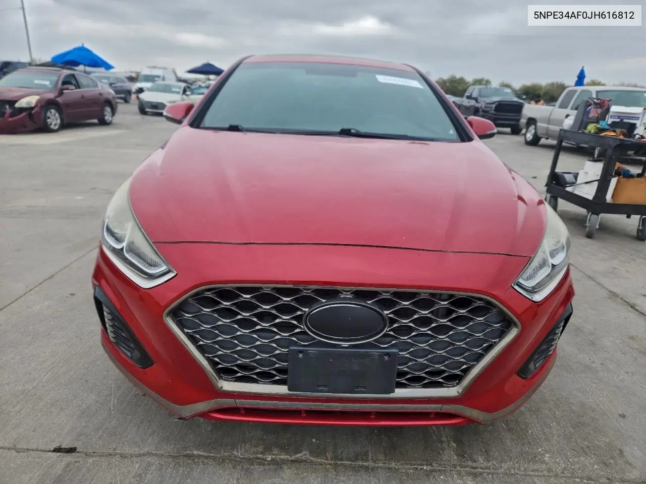 5NPE34AF0JH616812 2018 Hyundai Sonata Sport