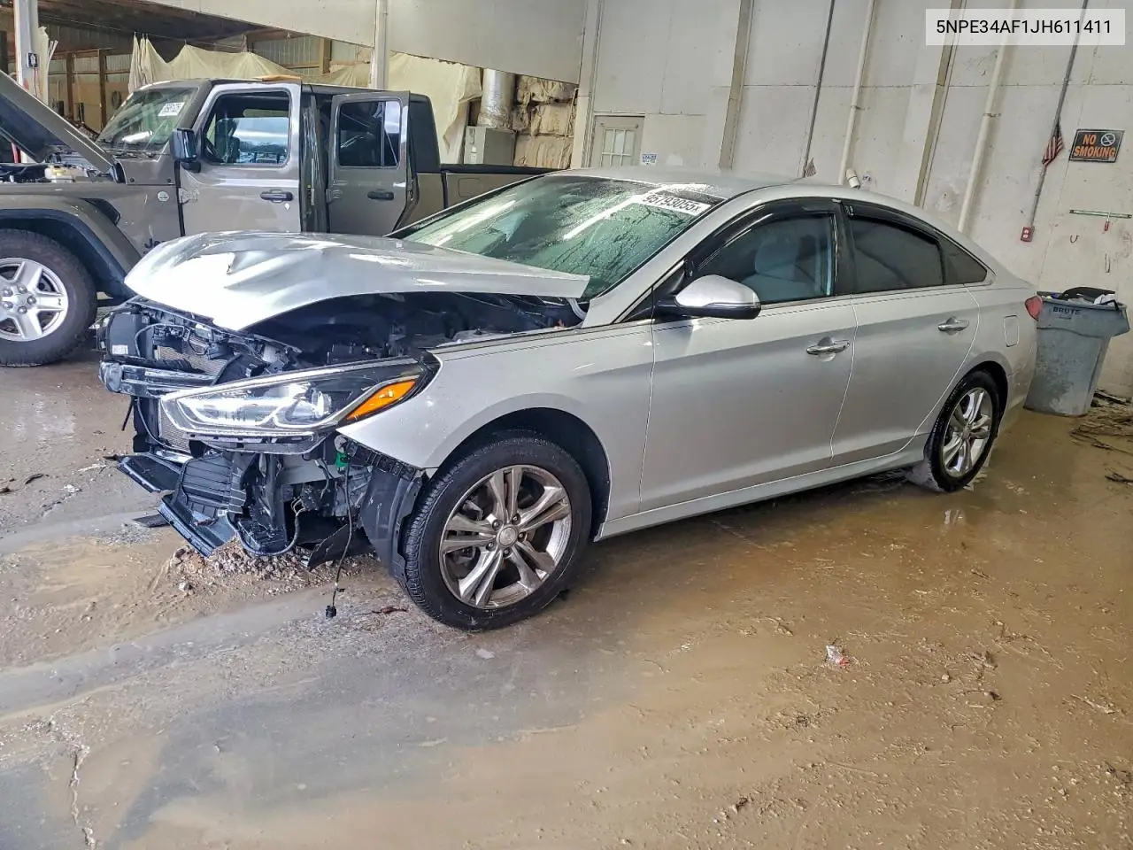 5NPE34AF1JH611411 2018 Hyundai Sonata Sport