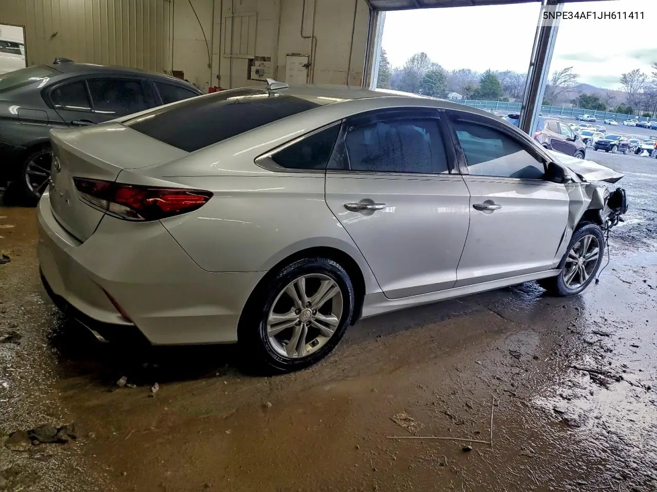 5NPE34AF1JH611411 2018 Hyundai Sonata Sport