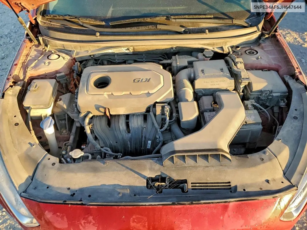 5NPE34AF6JH647644 2018 Hyundai Sonata Sport