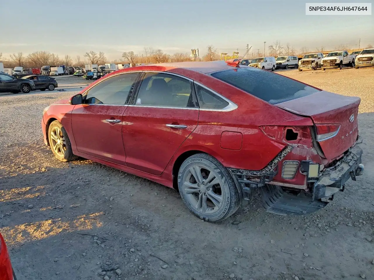 5NPE34AF6JH647644 2018 Hyundai Sonata Sport