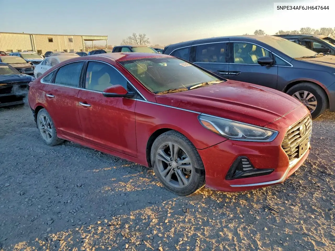 5NPE34AF6JH647644 2018 Hyundai Sonata Sport