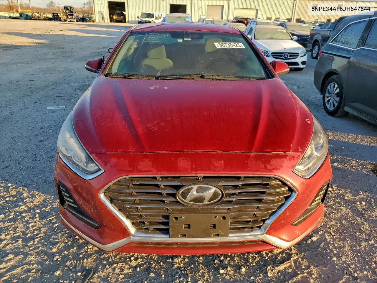 5NPE34AF6JH647644 2018 Hyundai Sonata Sport