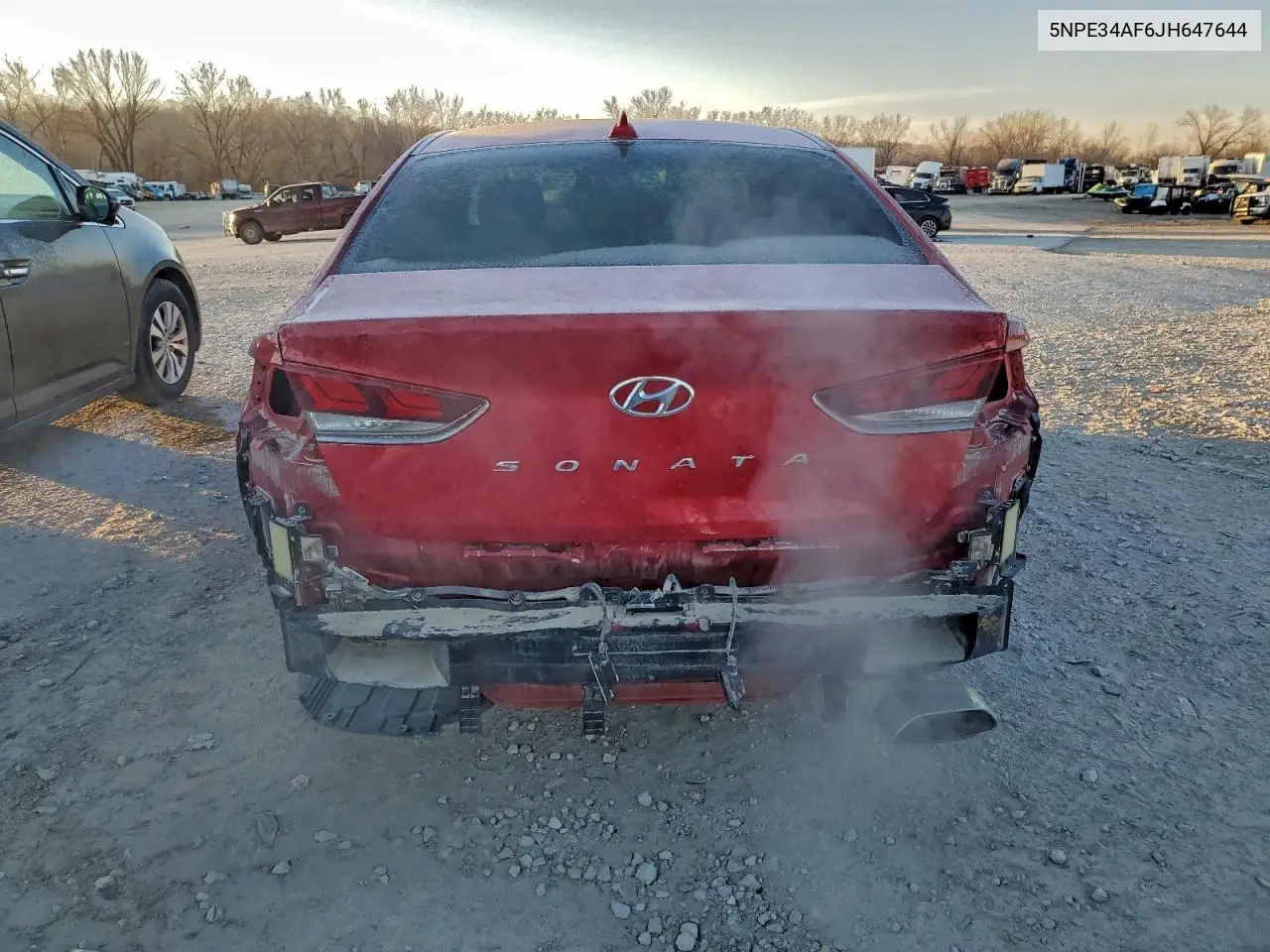 5NPE34AF6JH647644 2018 Hyundai Sonata Sport