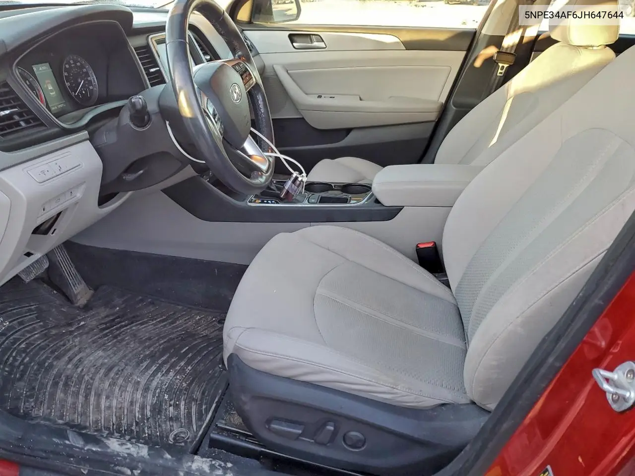 5NPE34AF6JH647644 2018 Hyundai Sonata Sport