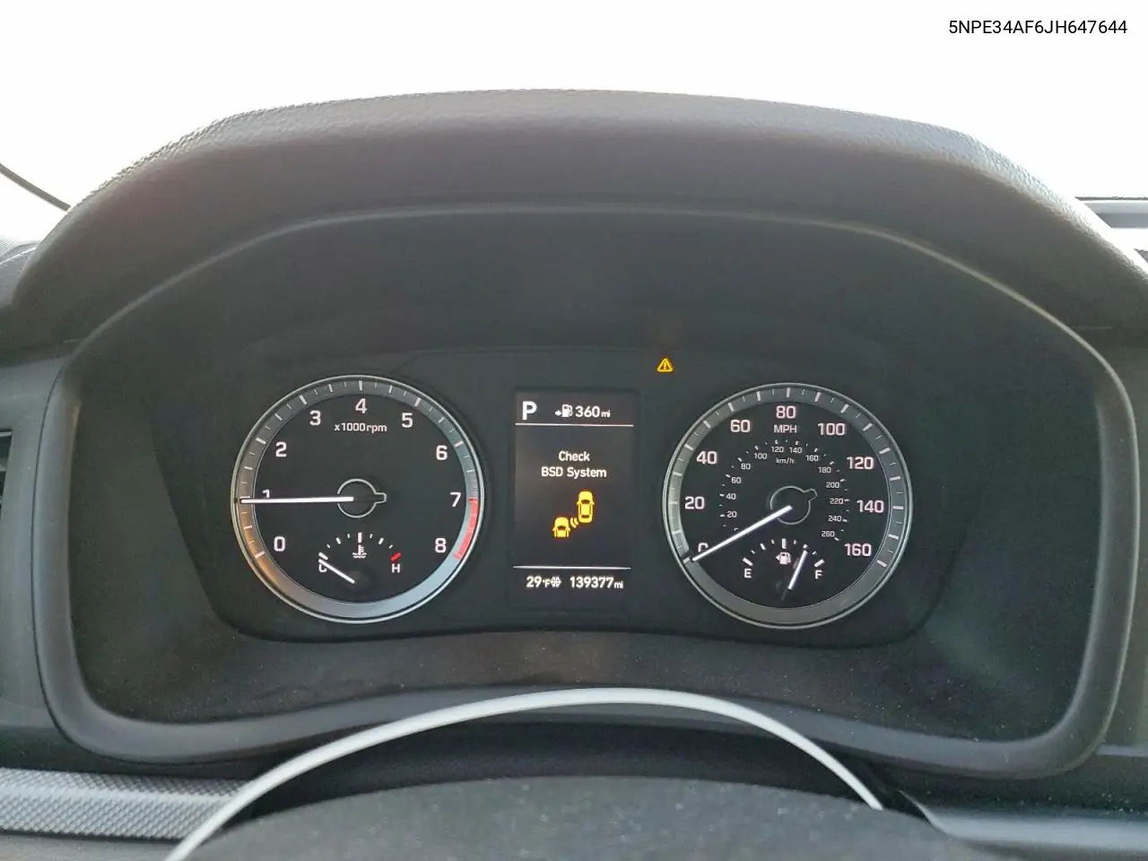 5NPE34AF6JH647644 2018 Hyundai Sonata Sport