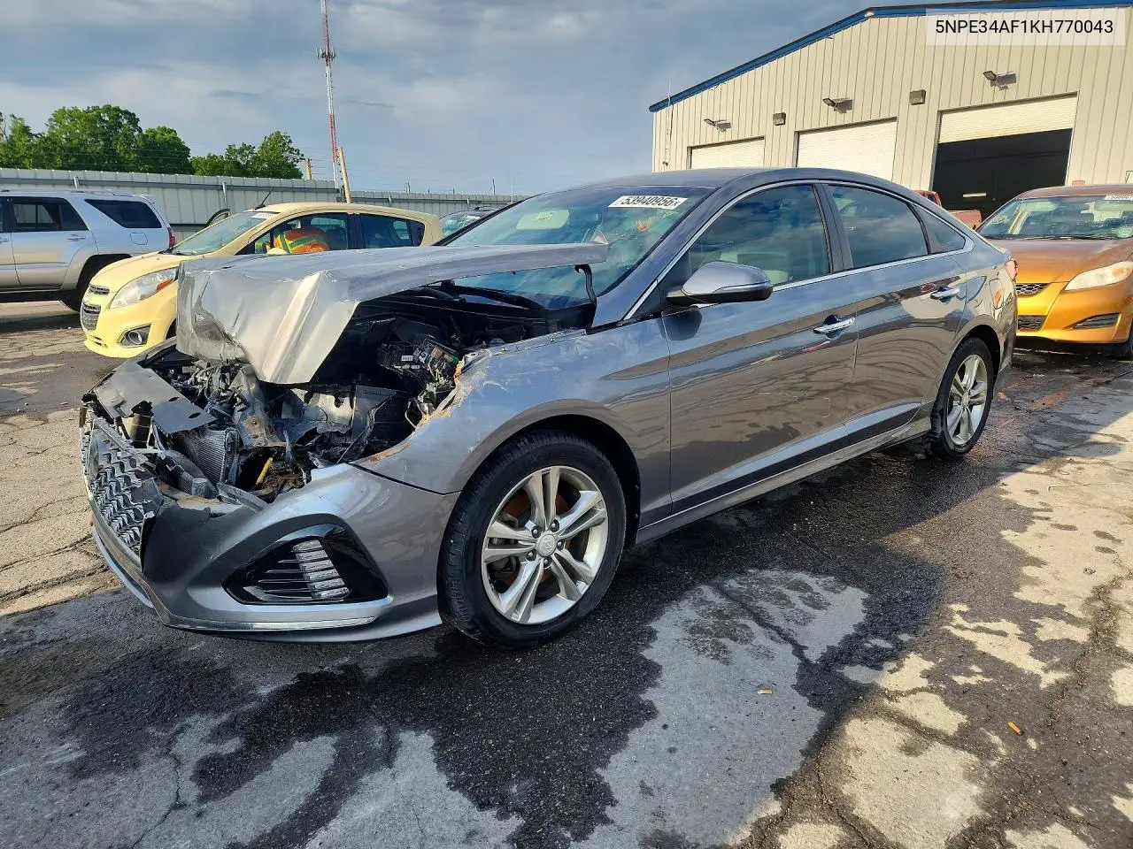 5NPE34AF1KH770043 2019 Hyundai Sonata Sel