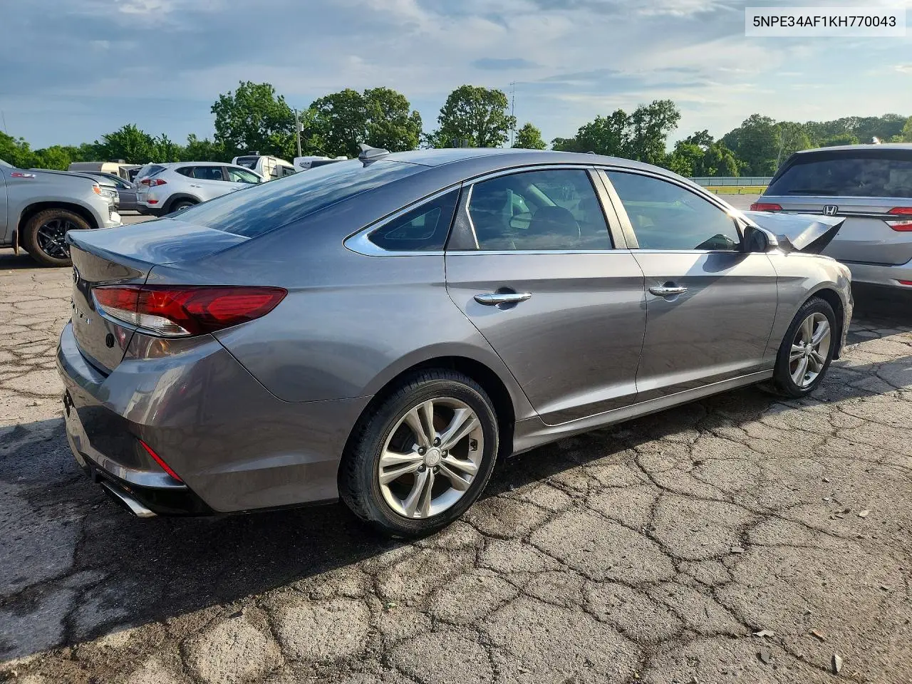 5NPE34AF1KH770043 2019 Hyundai Sonata Sel
