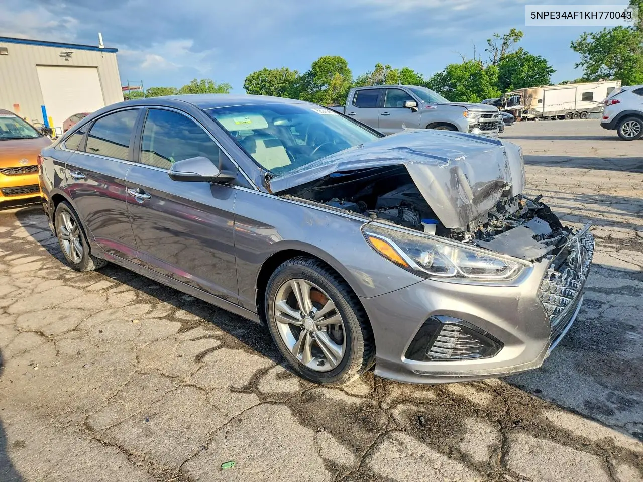 5NPE34AF1KH770043 2019 Hyundai Sonata Sel