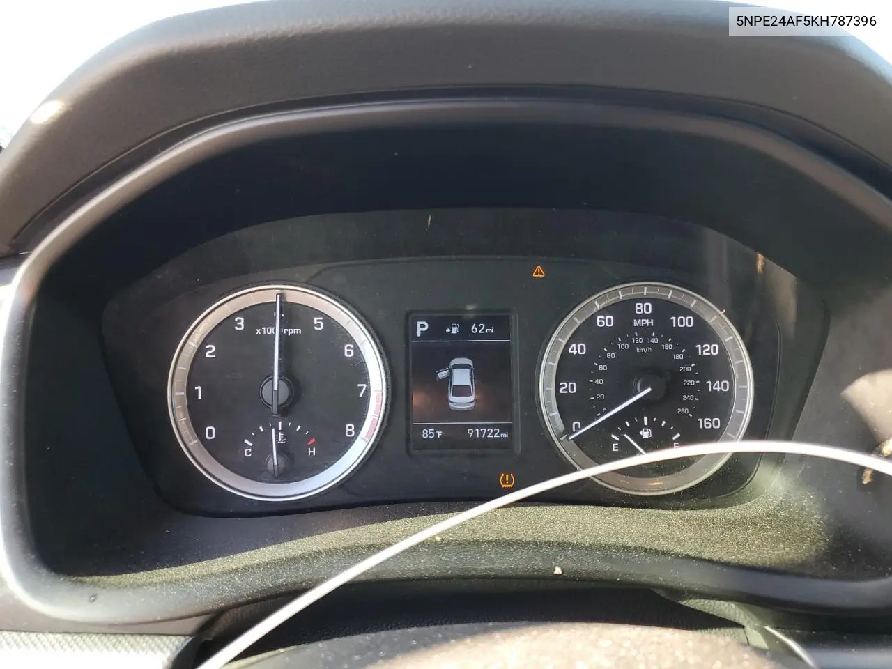 5NPE24AF5KH787396 2019 Hyundai Sonata Se