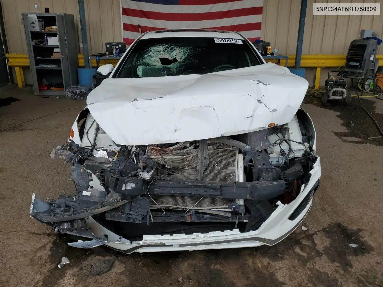 5NPE34AF6KH758809 2019 Hyundai Sonata Limited