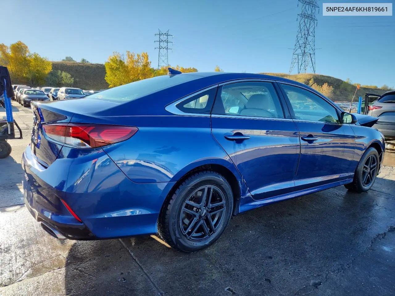 5NPE24AF6KH819661 2019 Hyundai Sonata Se