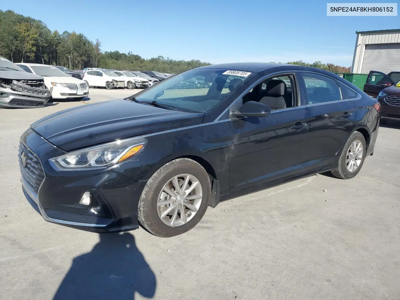 5NPE24AF8KH806152 2019 Hyundai Sonata Se