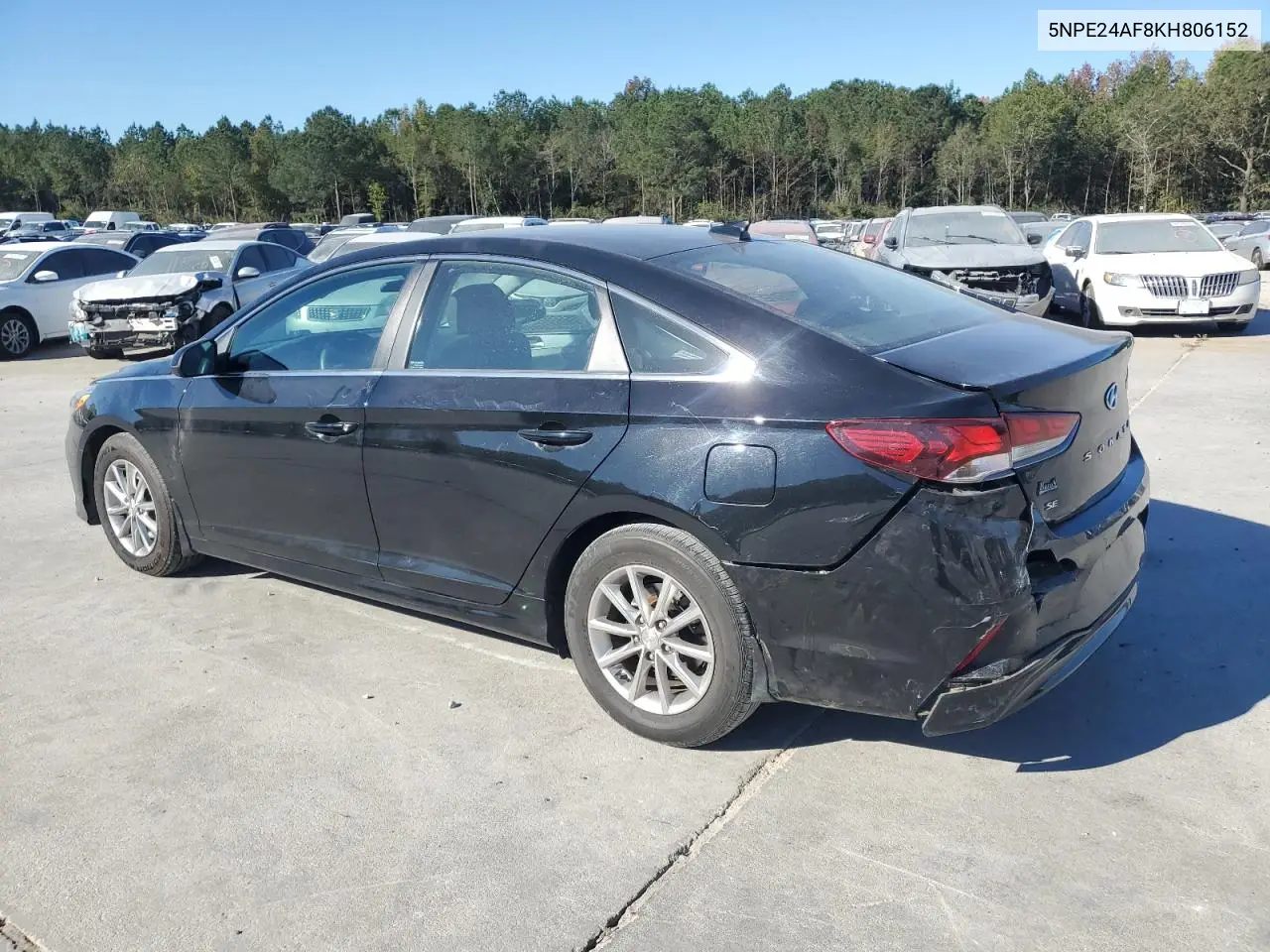 5NPE24AF8KH806152 2019 Hyundai Sonata Se