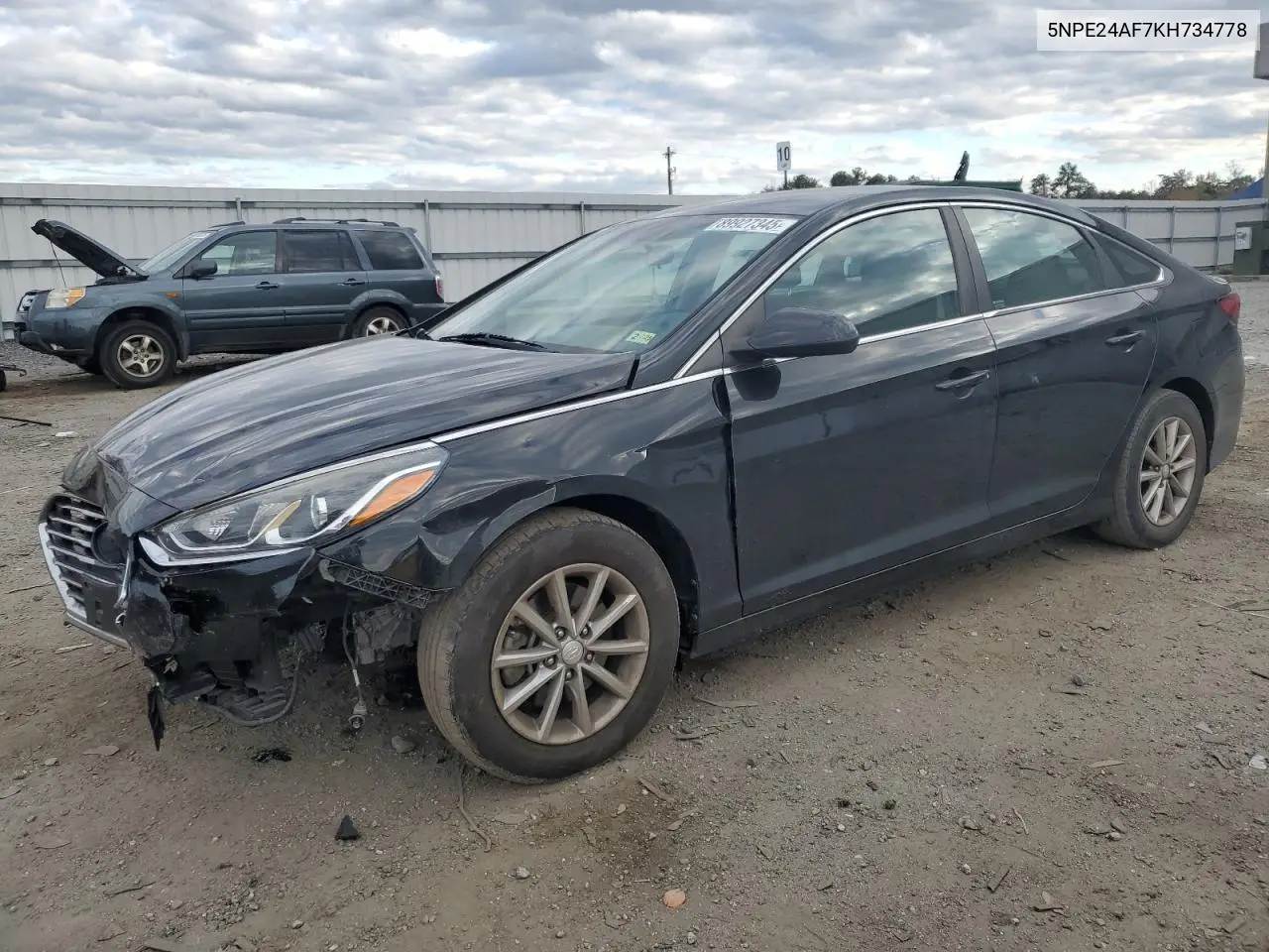 5NPE24AF7KH734778 2019 Hyundai Sonata Se