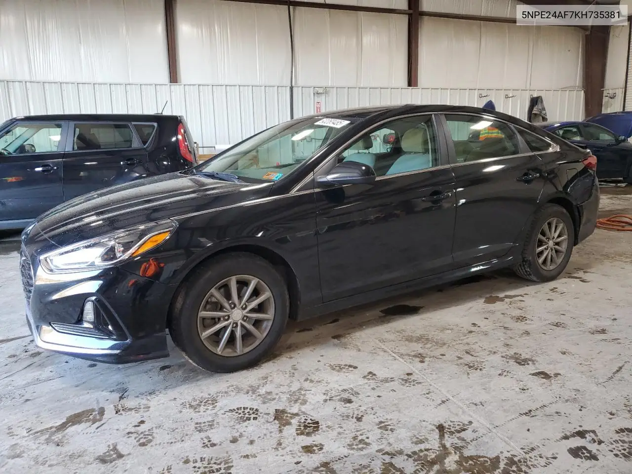 5NPE24AF7KH735381 2019 Hyundai Sonata Se