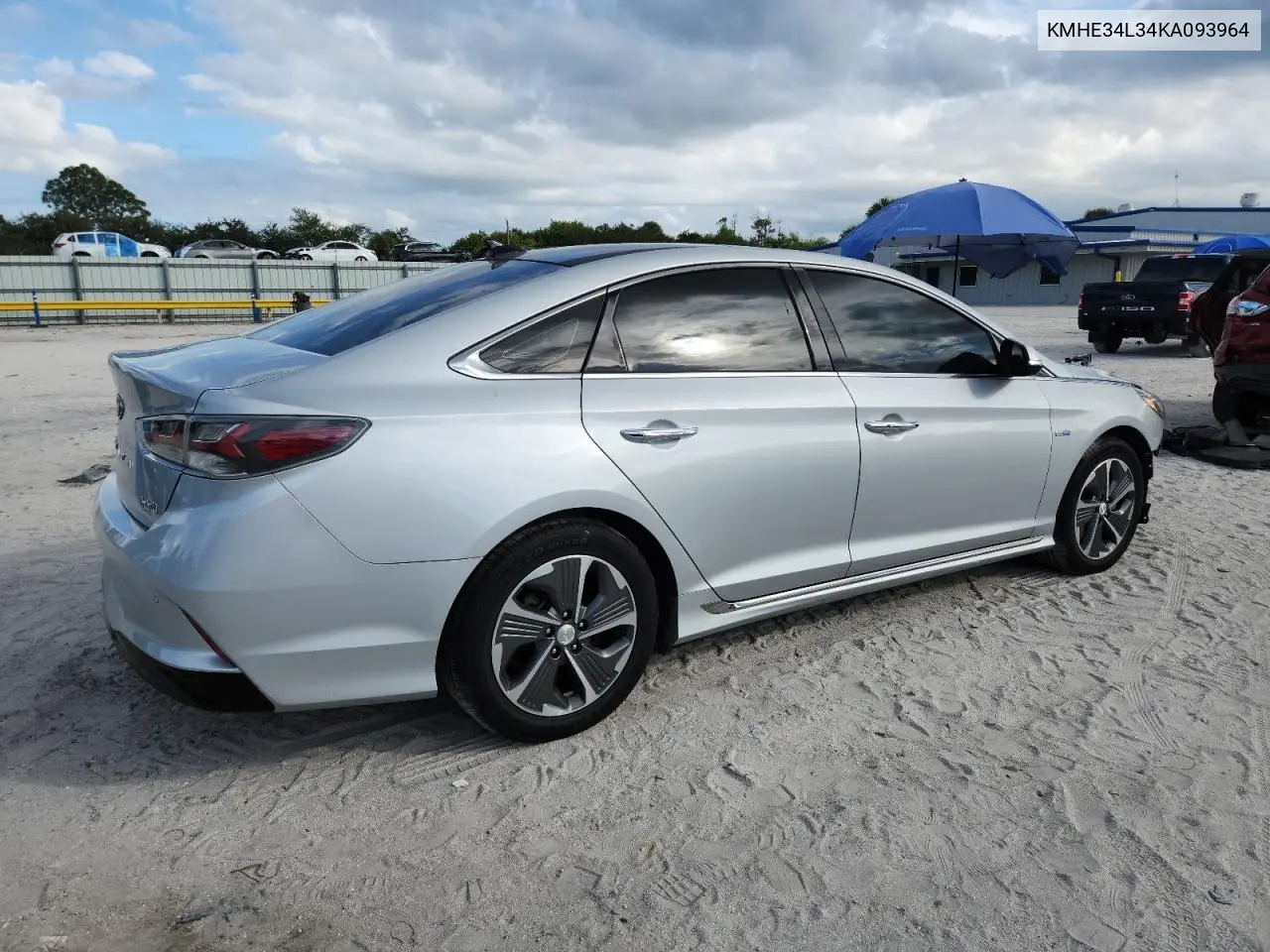 KMHE34L34KA093964 2019 Hyundai Sonata Hybrid