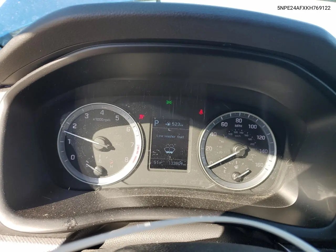 5NPE24AFXKH769122 2019 Hyundai Sonata Se