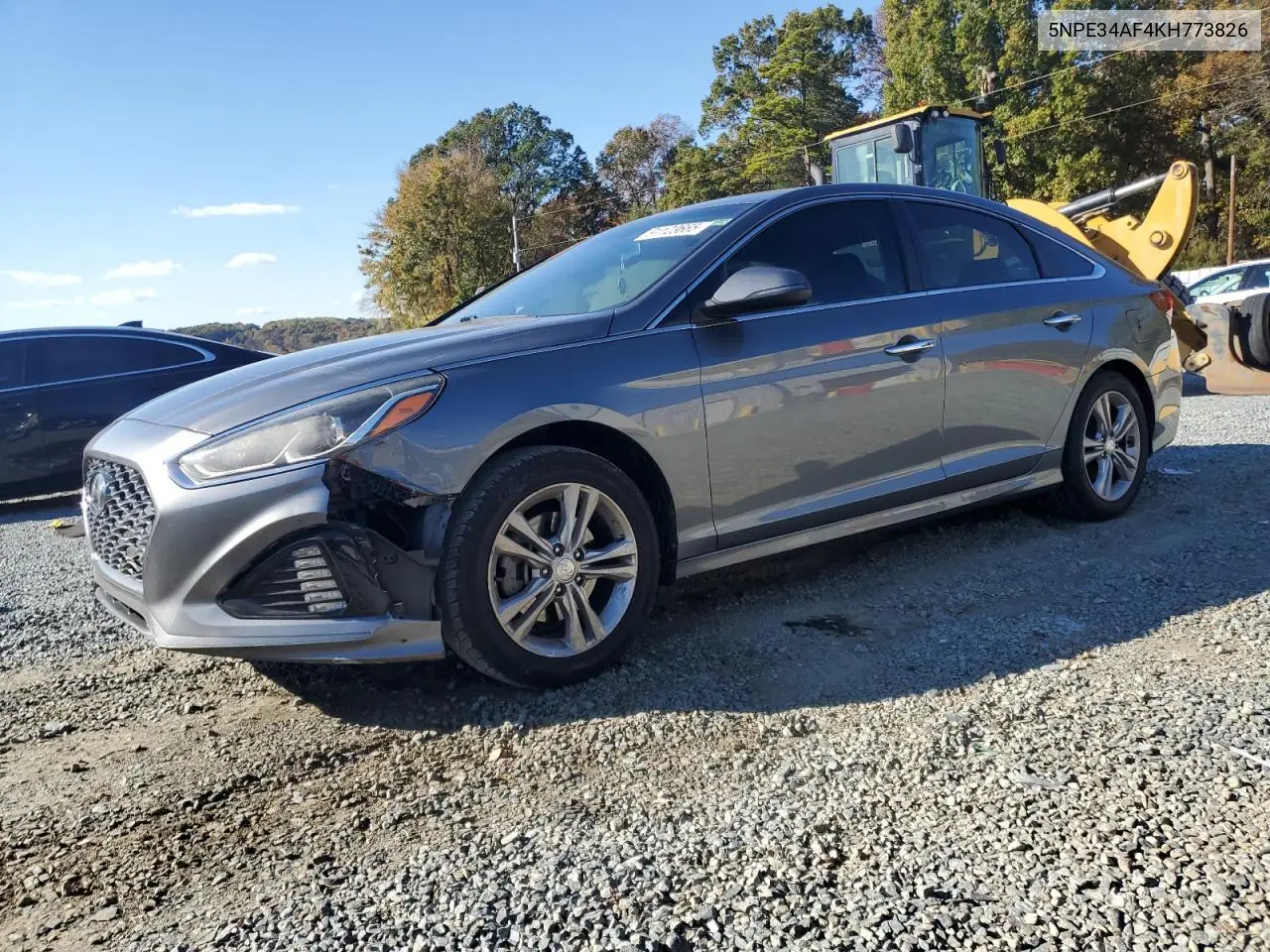 5NPE34AF4KH773826 2019 Hyundai Sonata Limited