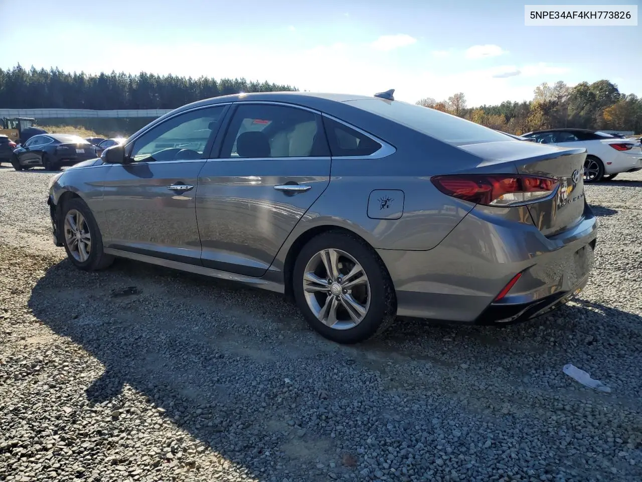 5NPE34AF4KH773826 2019 Hyundai Sonata Limited