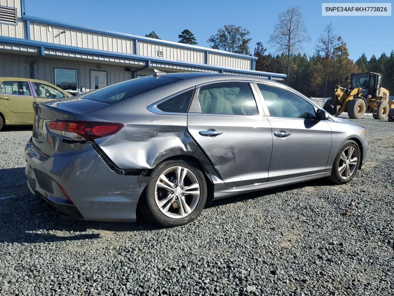 5NPE34AF4KH773826 2019 Hyundai Sonata Limited