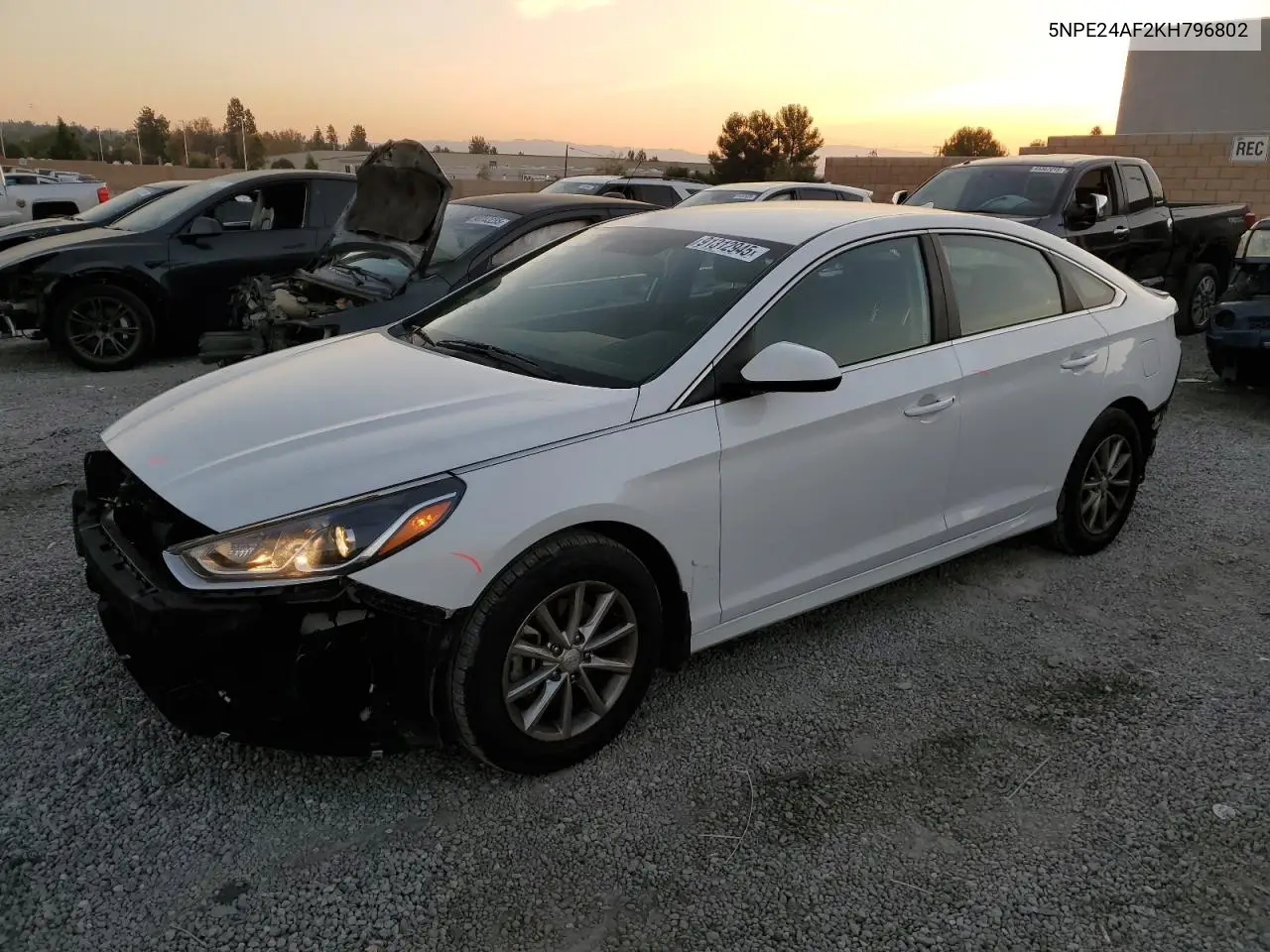 5NPE24AF2KH796802 2019 Hyundai Sonata Se