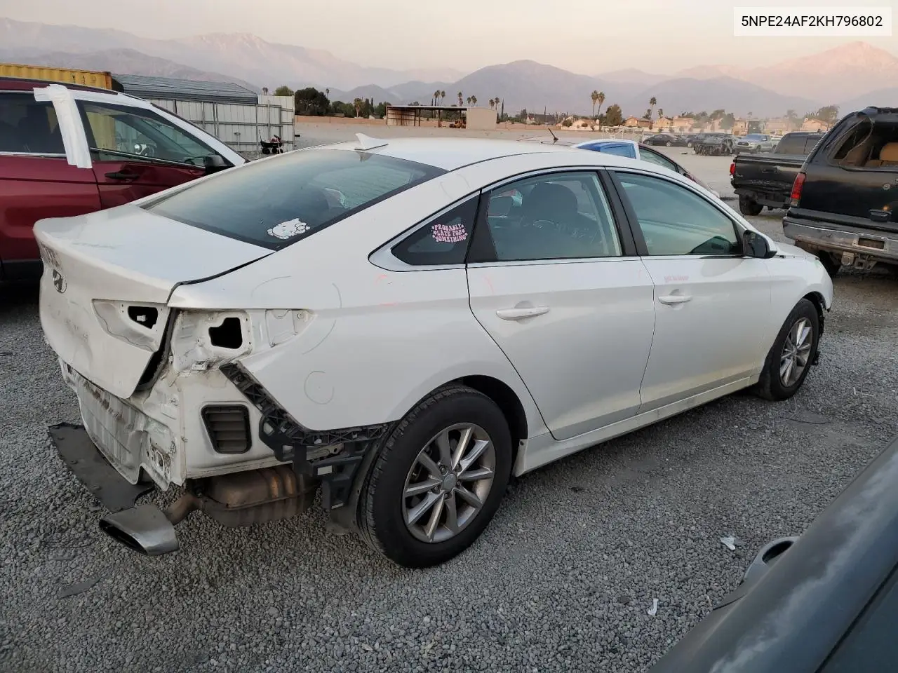 5NPE24AF2KH796802 2019 Hyundai Sonata Se