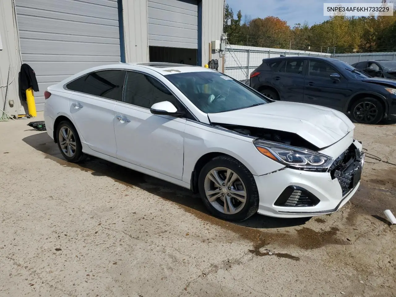 5NPE34AF6KH733229 2019 Hyundai Sonata Limited