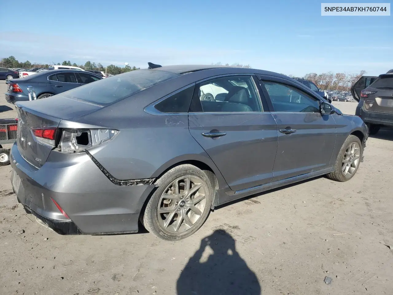 5NPE34AB7KH760744 2019 Hyundai Sonata Limited Turbo