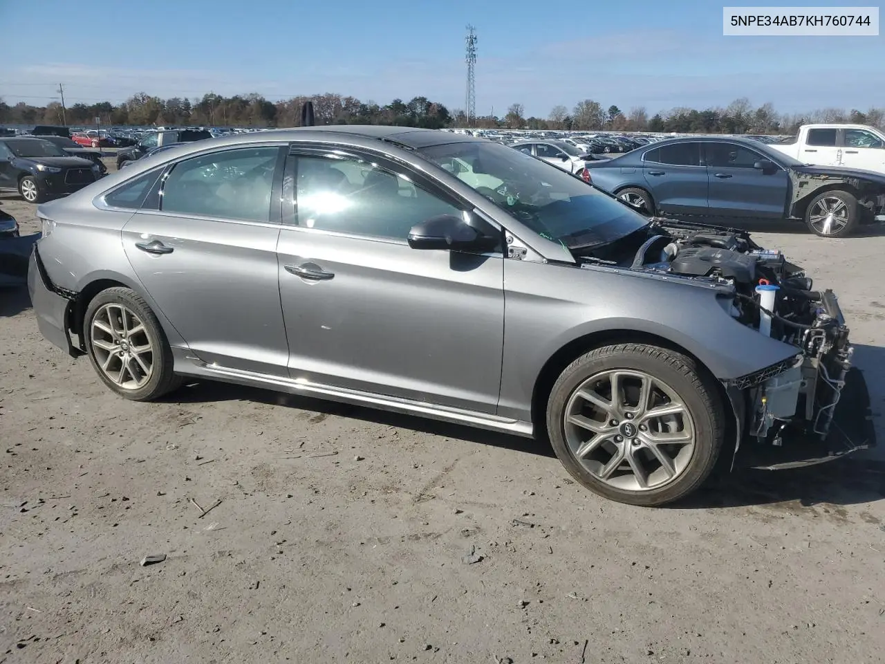 5NPE34AB7KH760744 2019 Hyundai Sonata Limited Turbo