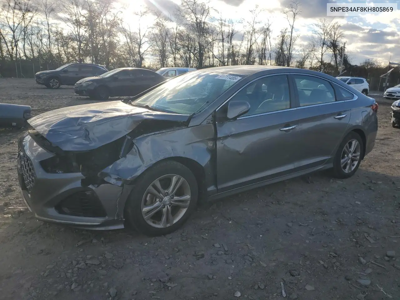 5NPE34AF8KH805869 2019 Hyundai Sonata Limited